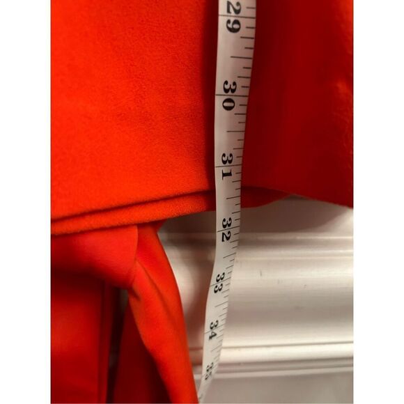 Revolve NBD Jasper Dress size S One Shoulder Sash Tie Belt Formal Wedding Orange - Picture 11 of 14